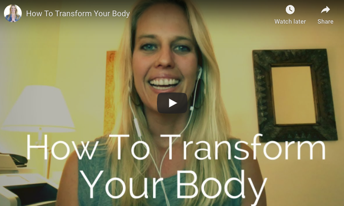 How to Transform Your Body...and Transform Your Year! (Video)