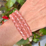 Playful Romance Bracelet - Cherry Quartz