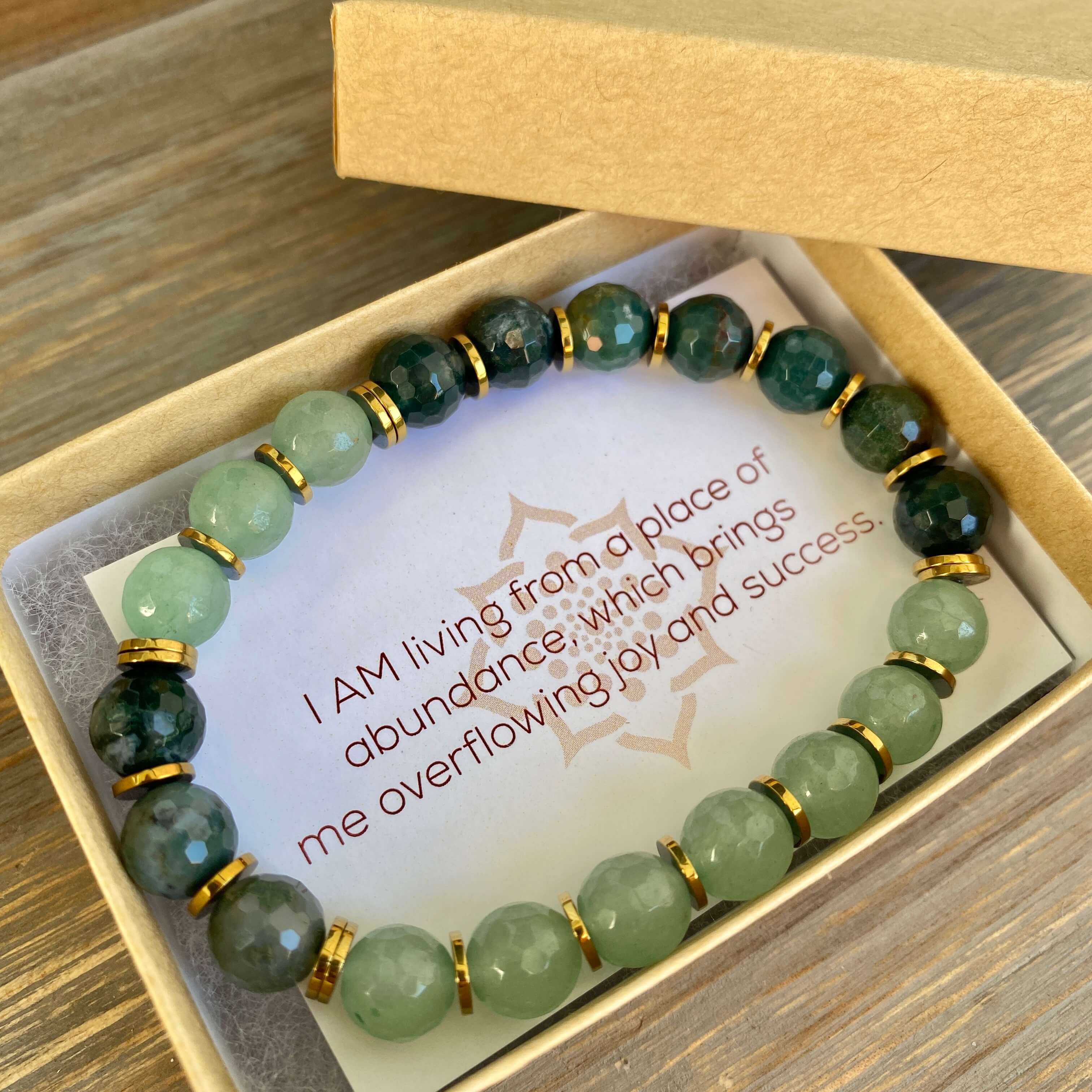 Clarity & Decision-Making Bracelet, Daily Affirmations