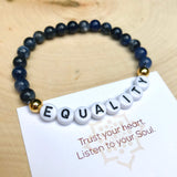 EQUALITY Bracelet - Sodalite