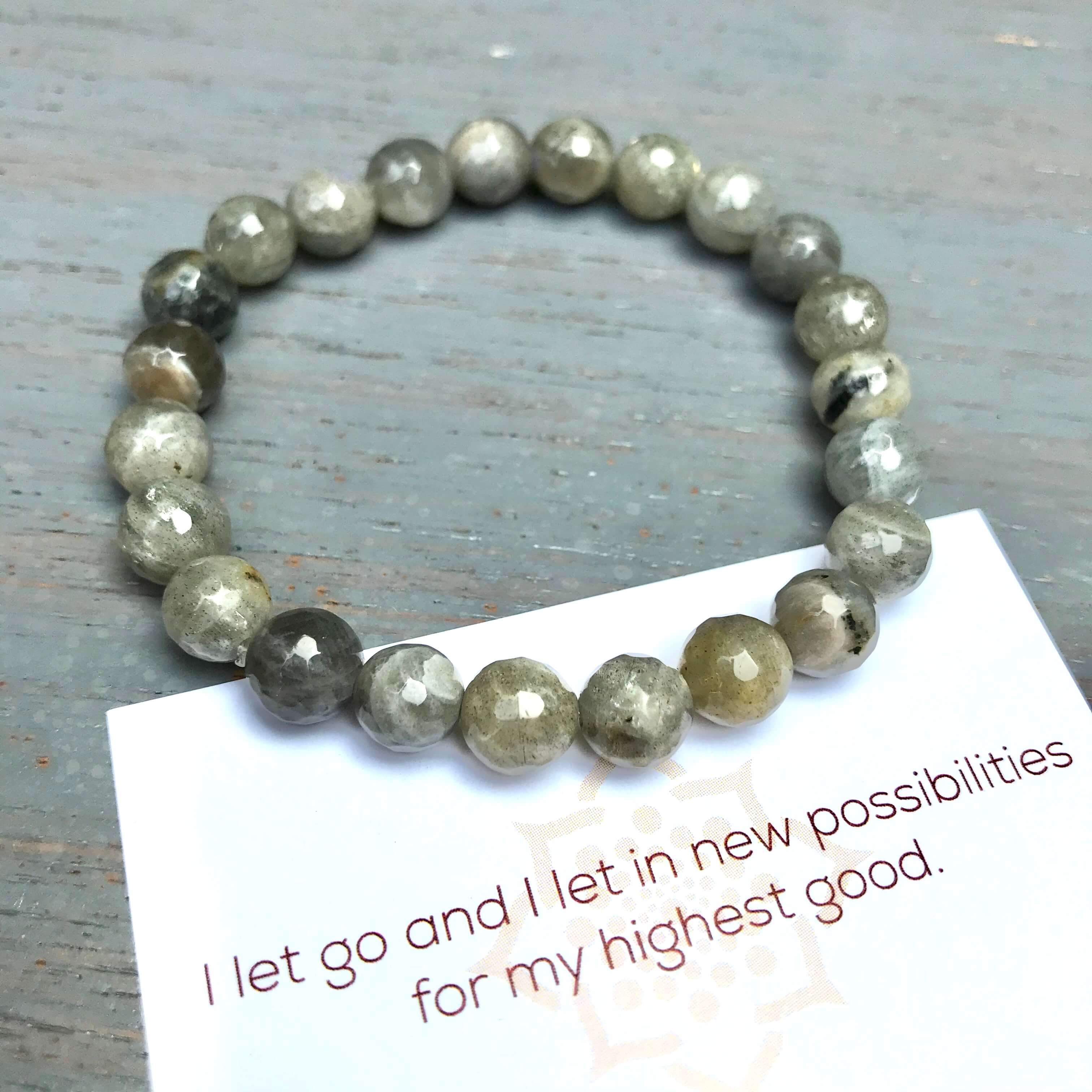 Serenity Labradorite Bracelet - Necklace Combo for a Positive Change in  Your Life