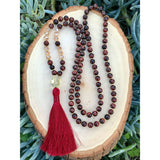 I AM Focused & Empowered - Tigers Eye 108 Mala - Necklace